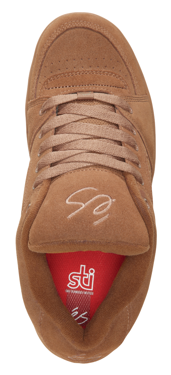 accel og - skate shoes - brown/gum - esskateboarding