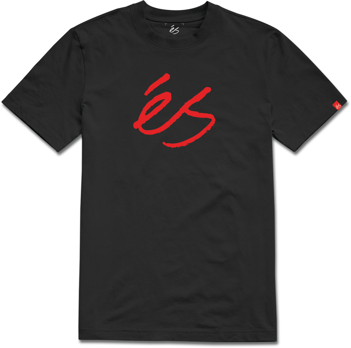 script tee - shirts & tops - black - esskateboarding