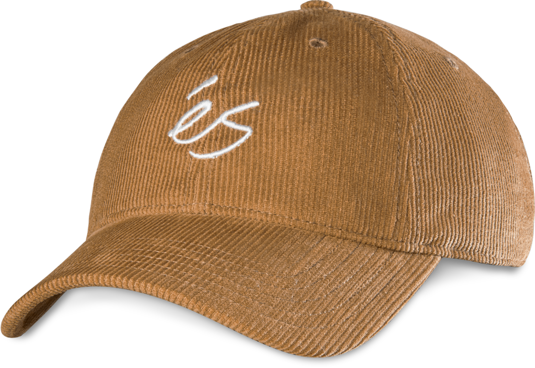 MINI SCRIPT CORDUROY STRAPBACK HAT