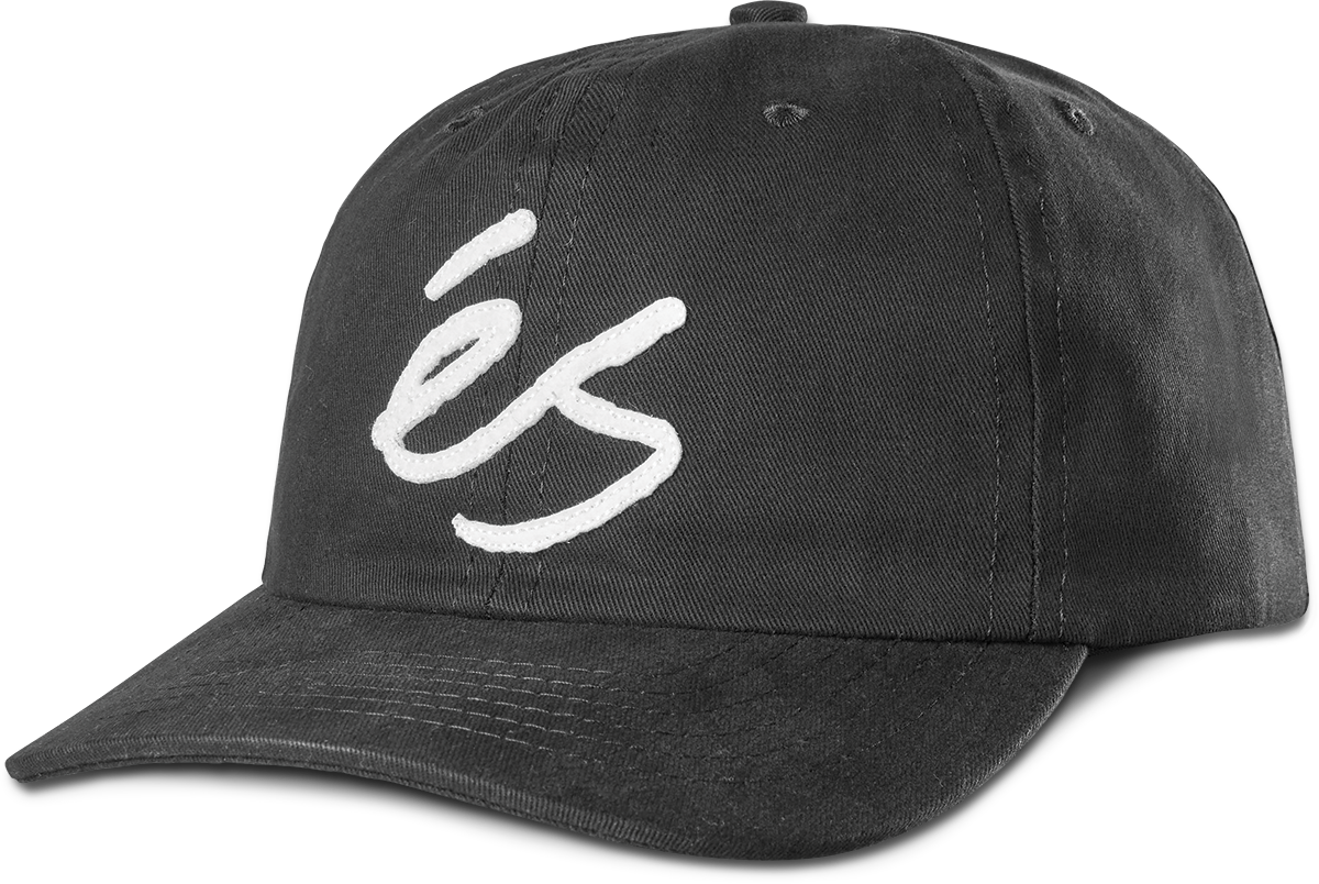 SCRIPT APPLIQUE SNAPBACK HAT